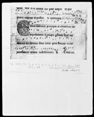 Graduale — Initiale E, Folio 94recto