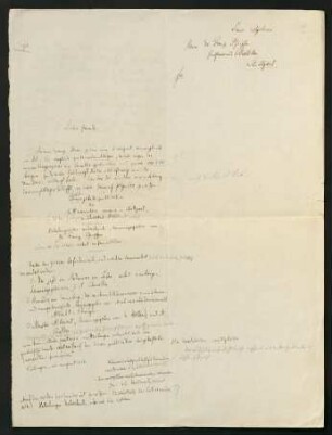 Brief vom 12. August 1850