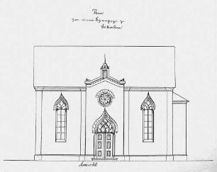 Ehem. Synagoge (Schule , Synagoge); Schotten, Vogelsbergstraße 146