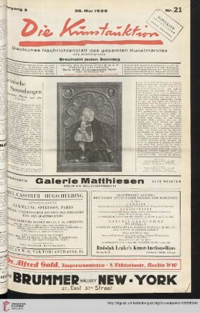 Nr. 21 (26. Mai)