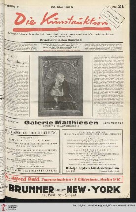 Nr. 21 (26. Mai)