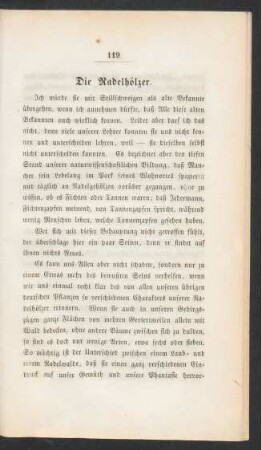 Die Nadelhölzer.