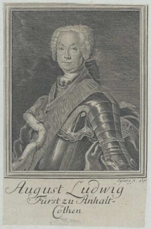 Bildnis des August Ludwig zu Anhalt-Cöthen