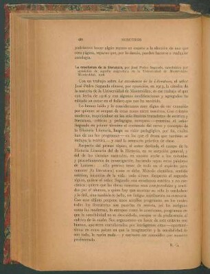 La enseñanza de la literatura, por José Pedro Segundo