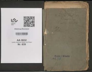 Vollzugsmeldung von verkündeten Verordnungen aus Kempen (Kanton Uerdingen)