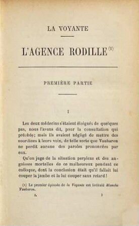 La voyante, 3. L'agence Rodille