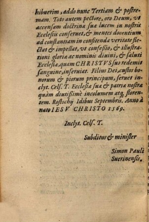 Methodi Aliqvot Locorvm Doctrinae Ecclesiae Dei : Illustratae Exordijs et alijs partibus Orationis, in quibus monstratur vsus Dialecticae et Rhetoricae, in orationibus, quae pro concione ad plebem habentur, 3. Continens doctrinæ de Sacramentis [et] aliquot aliorum locorum explicationem
