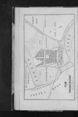 Plan von Friedrichstadt