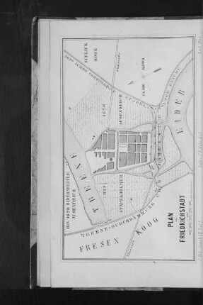 Plan von Friedrichstadt