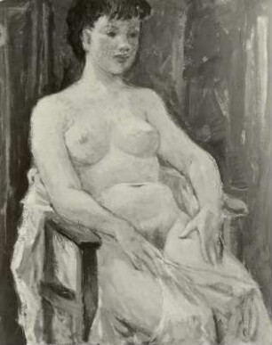 Sitzender Akt