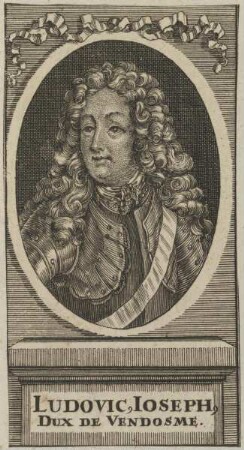 Bildnis des Ludovicus Iosephes de Vendosme