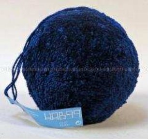 Christbaumschmuck: Blauer Bommel
