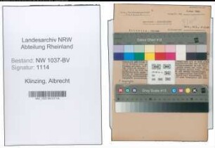 Entnazifizierung Albrecht Klinzing , geb. 30.09.1893 (Steuersekretaer)