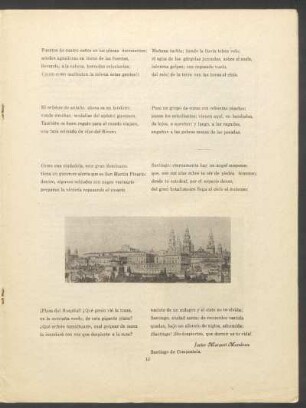 [Vista de la Santa Apostólica y Metropolitana Iglesia Catedral de Santiago de Compostela - Fotografía]