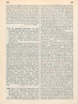 327-330 [Rezension] Kähler, Martin, Zur Lehre von der Versöhnung