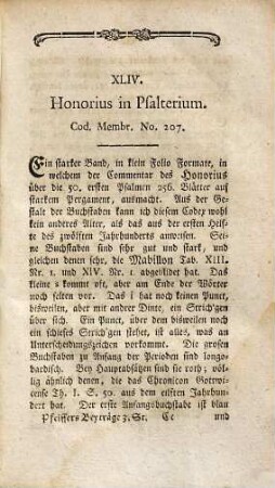 Beyträge zur Kenntniß alter Bücher und Handschriften, 3