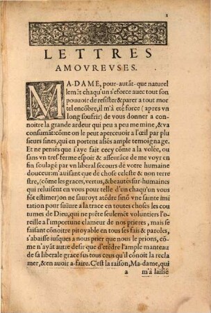 Lettres amoureuses