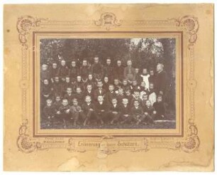 Gruppenbild einer Schulklasse