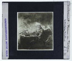 Bol, Mann mit Turban (Zeichnung, Lippm. I,89) (Privatsammlung, unbekannt)
