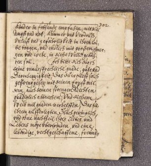 Gebete für fruchtbaren Ehestand (Paginierungsfehler: Blatt 302 vor 300 Anm. d. Bearb.)