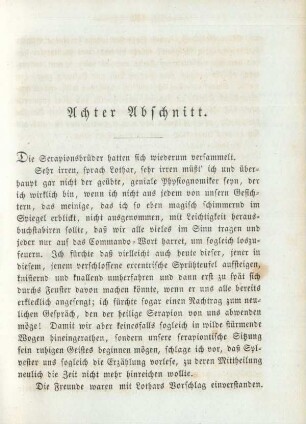 Achter Abschnitt