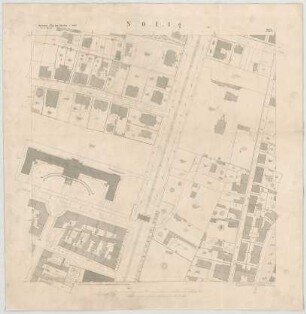 Thiersch, Friedrich von; München, Georgenstr. 16; Haus Thiersch - Lageplan
