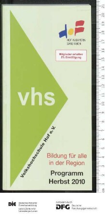 Programm 2. Semester 2010
