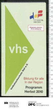 Programm 2. Semester 2010