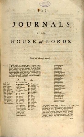 Journals of the House of Lords. 28. 1752/55