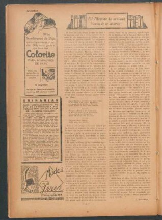 El libro de la semana