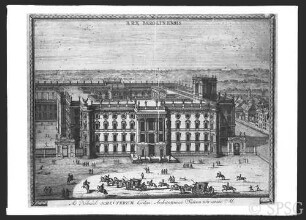 Berlin, Schloss Berlin, Schlüterbau, Stich von Schenk.