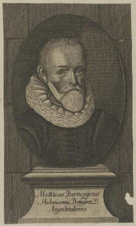 Bildnis des Matthias Berneggerus