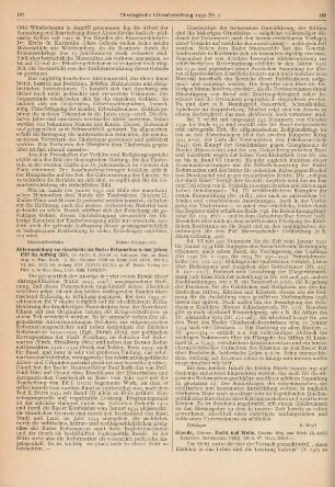 167-168 [Rezension] Aktensammlung zur Geschichte der Basler Reformation in den Jahren 1519 bis Anfang 1534