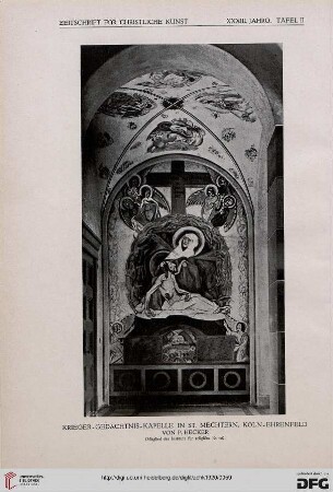 Krieger-Gedächtnisraum in St. Mechtern, Köln-Ehrenfeld