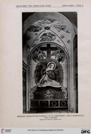 Krieger-Gedächtnisraum in St. Mechtern, Köln-Ehrenfeld
