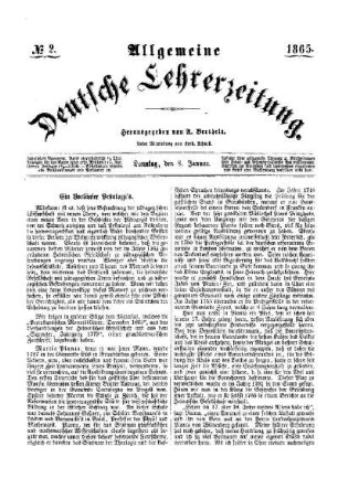 Ein Vorläufer Pestalozzi's