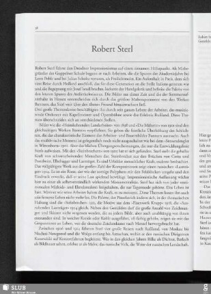 Robert Sterl