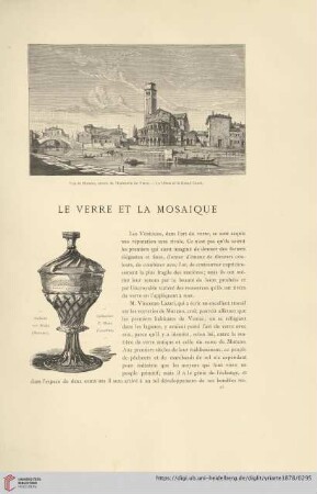 Le Verre Et La Mosaique