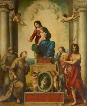 Die Madonna des heiligen Franziskus