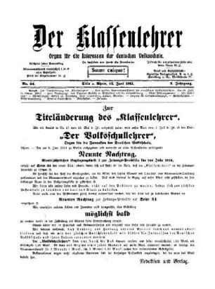Das passive Gemeindewahlrecht der preußischen Volksschullehrer
