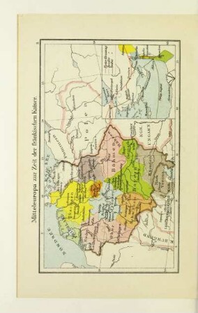 Mitteleuropa zur Zeit der fränkischen Kaiser