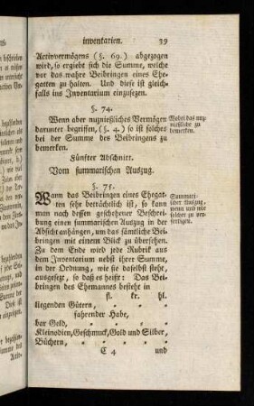 39-40, Fuenfter Abschnitt (§ 75)