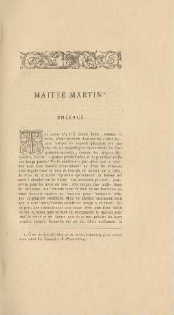Maitre Martin