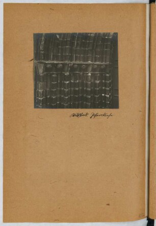Pfarrkirche, Wittstock: Detail (aus: Skizzen- und Fotoalbum 25)