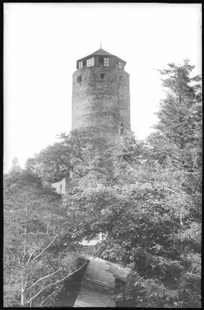 Hassenstein. Ruine, Großer Aussichtsturm