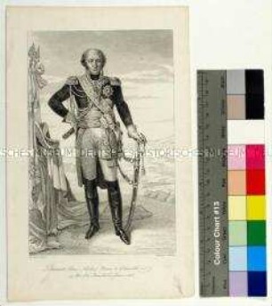 Porträt des französischen Generals Louis-Nicholas Davout