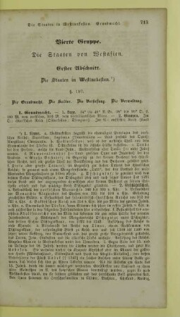 Vierte Gruppe. Die Staaten von Westasien