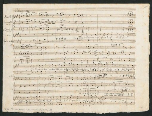 Frühlingslied; V, wind ensemble, vlc; E-Dur; MWV I 1