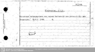 Kiesewetter, J. G. C.