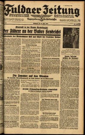 Ausgabe vom Mittwoch, den 10. Juni 1942.